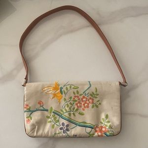 Cute floral shoulder purse